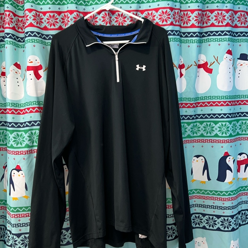 Under Armour 1/4 Zip Men’s Performance Jacket, EUC